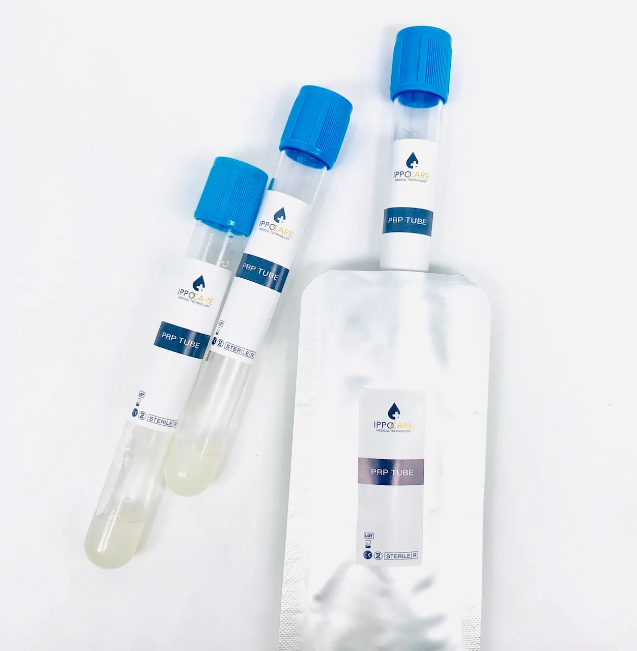 prp tube blue with package