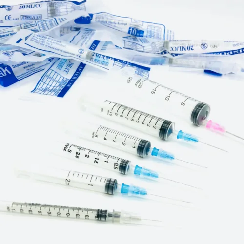Disposable Sterile Syringe without Needles
